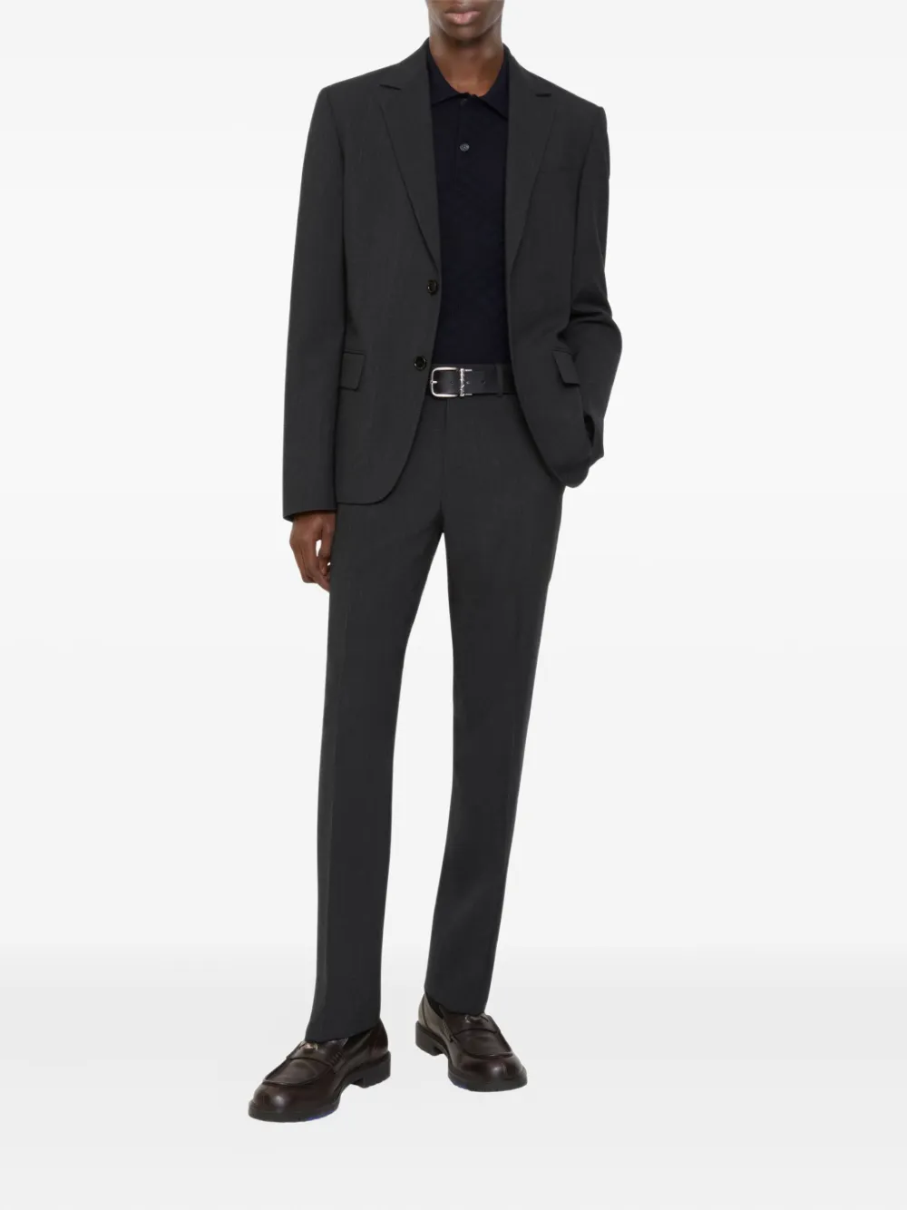 Burberry Broek met toelopende pijpen - Grijs