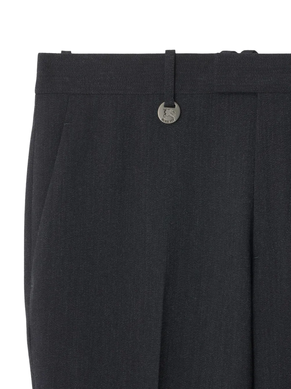 Burberry Broek met toelopende pijpen Grijs