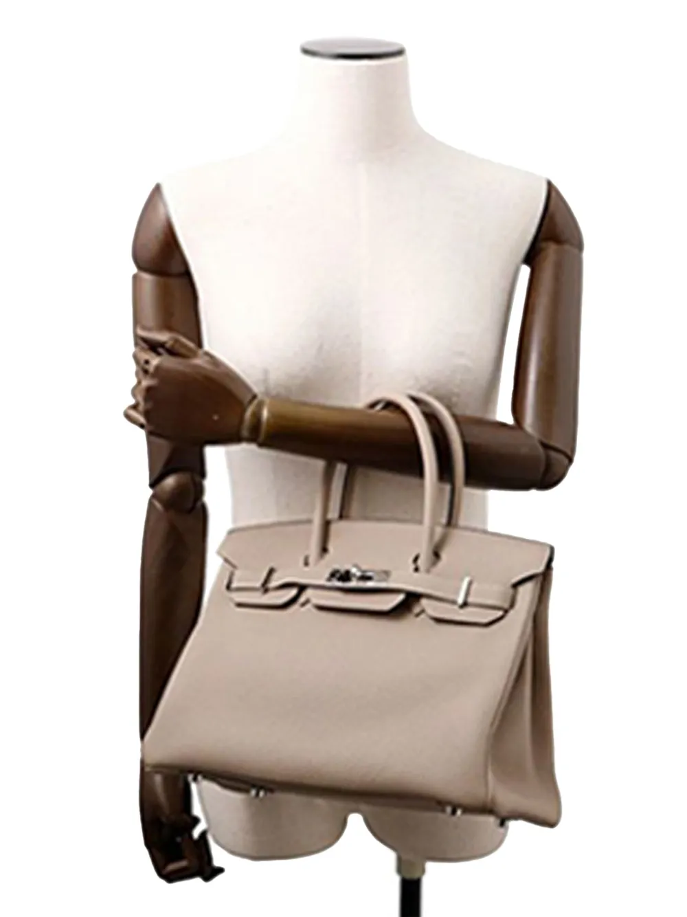 Hermès Pre-Owned 2015 Togo Birkin Retourne 30 handbag | Pre-Owned | Image 2