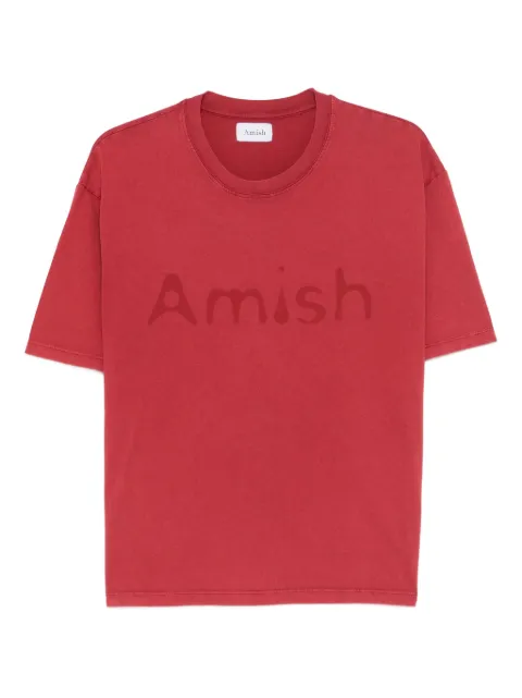 AMISH logo-print T-shirt