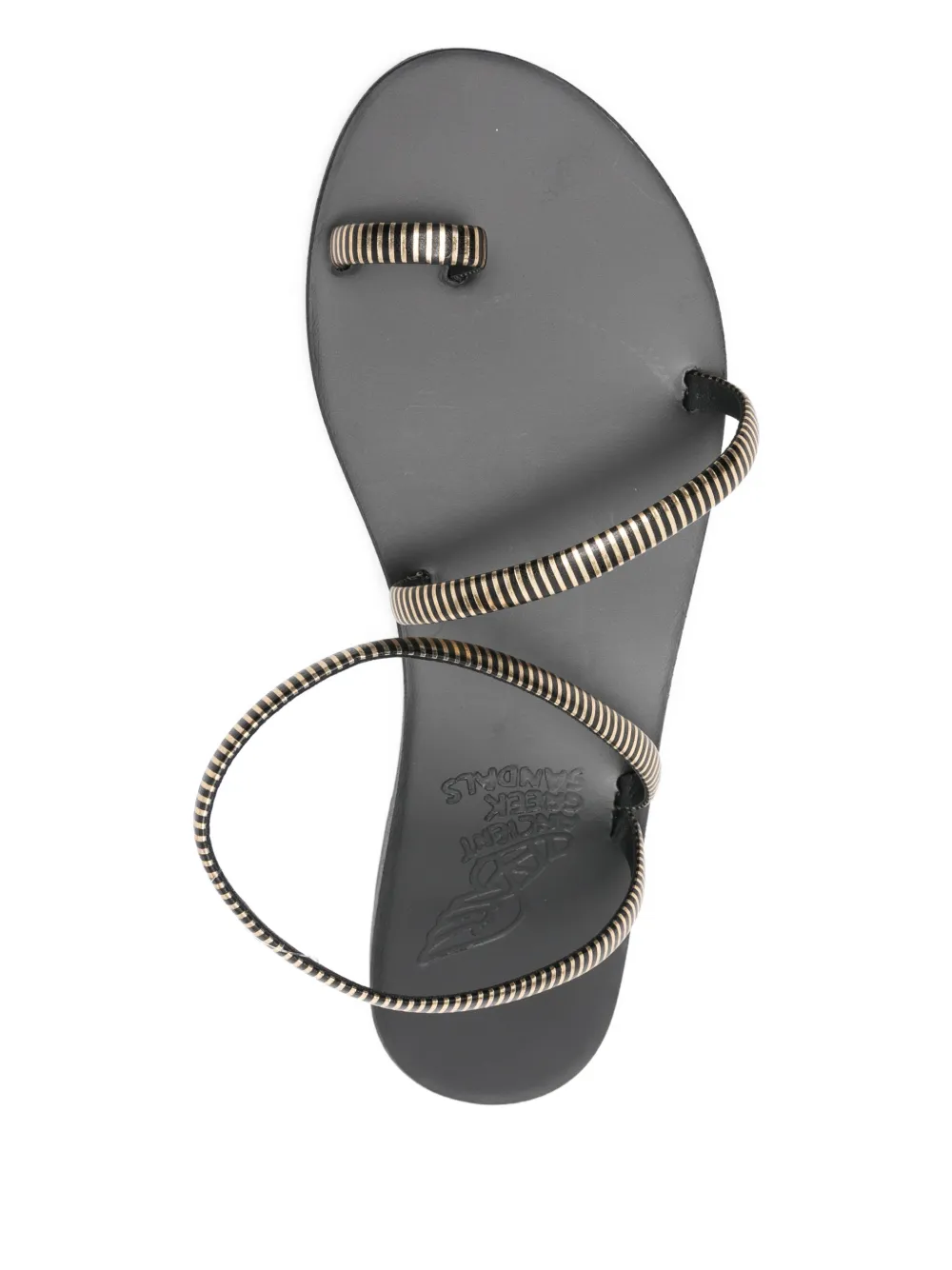 Ancient Greek Sandals Eleftheria Open-toe Strap Sandals In Black