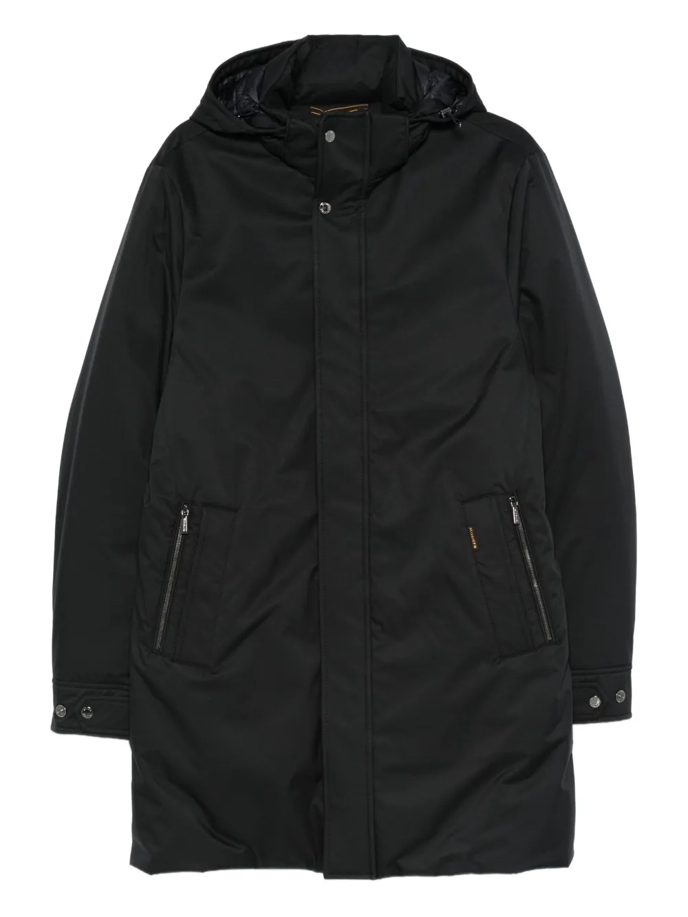Moorer Vermont hooded coat - ブルー Moorer Vermont hooded coat - ブルー