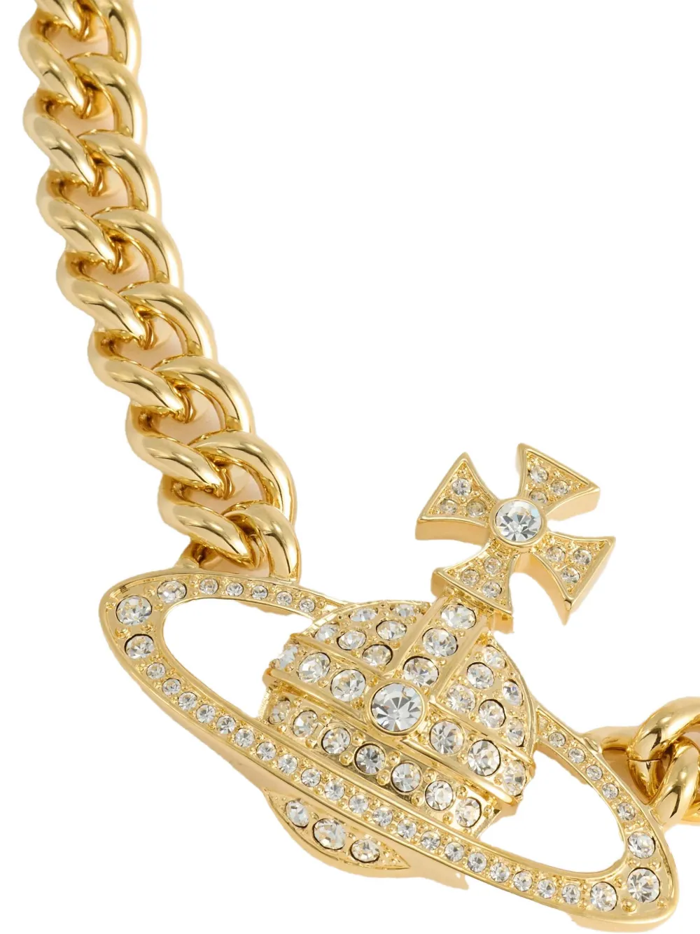 Vivienne Westwood Neysa Orb-detail necklace - Goud