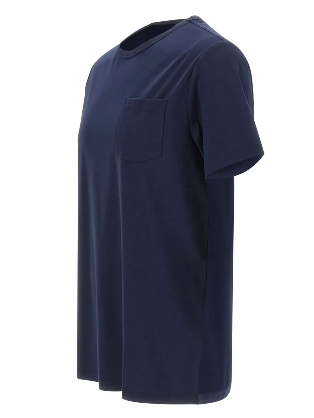 Sun68 Katoenen T-shirt met borstzak Blauw