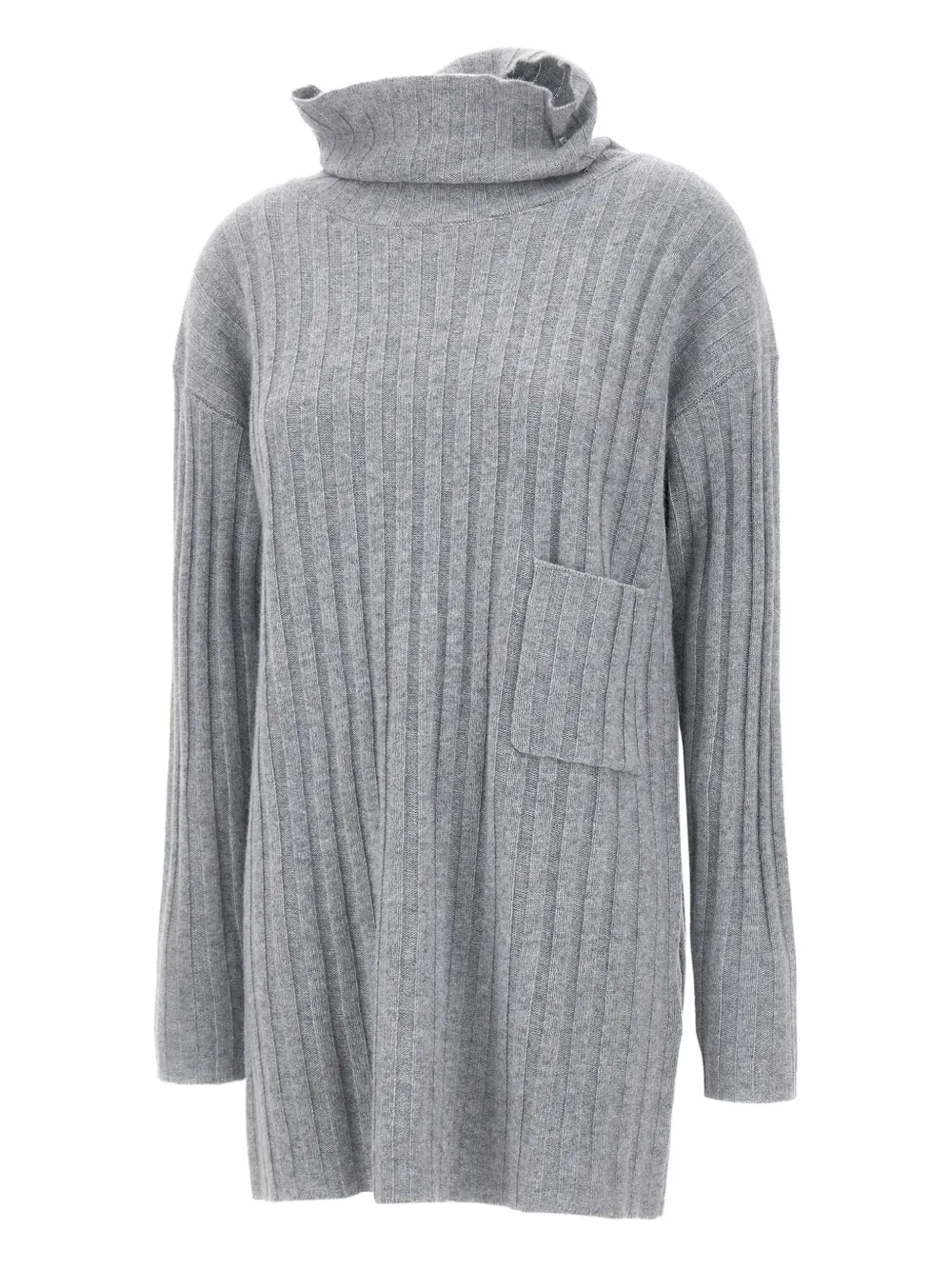 LIU JO turtleneck mini dress - Grijs