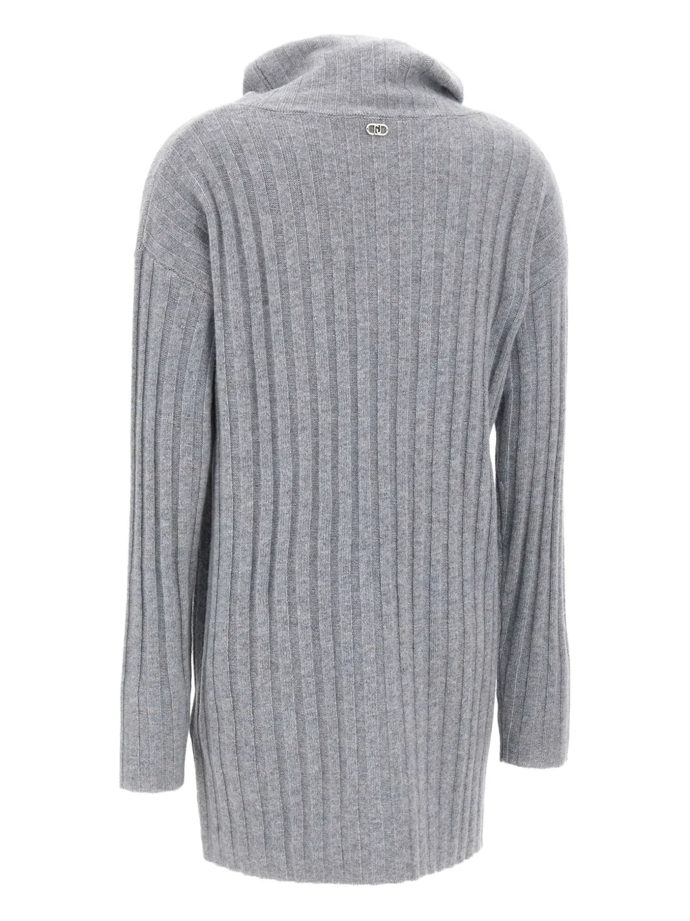 LIU JO Mini-jurk met col Grijs