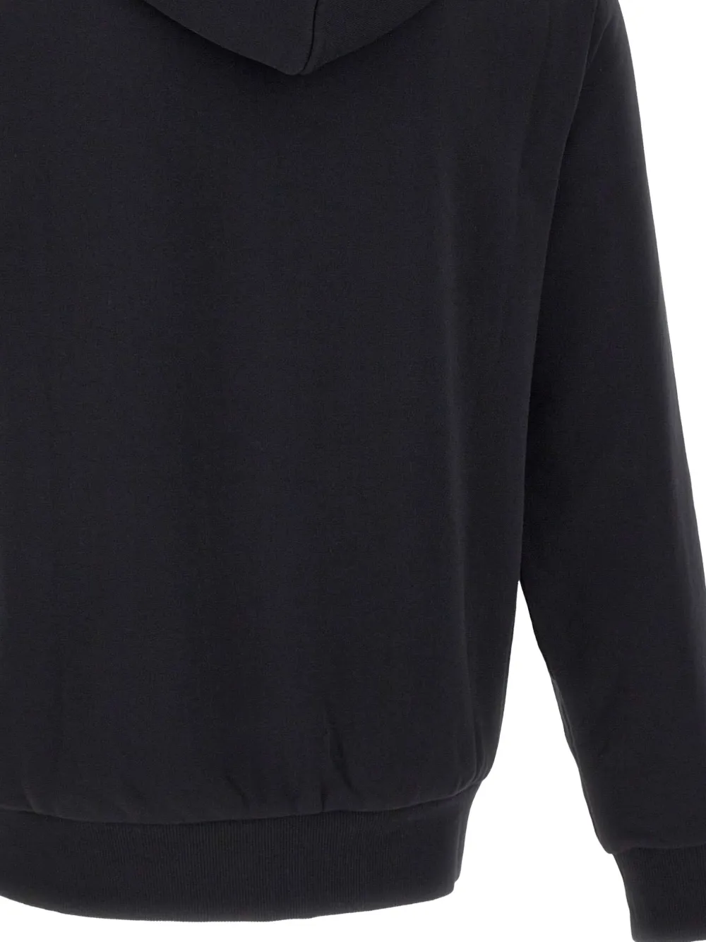 Sun68 Hoodie met trekkoord en rits Zwart