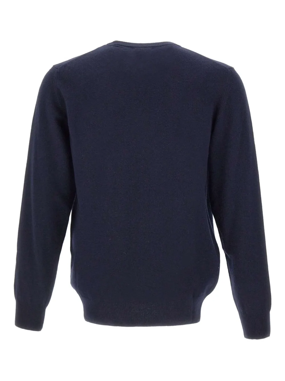 MC2 Saint Barth embroidered long-sleeved sweater - Blauw