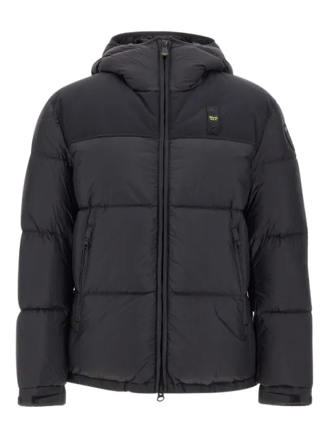 Blauer hooded quilted jacket