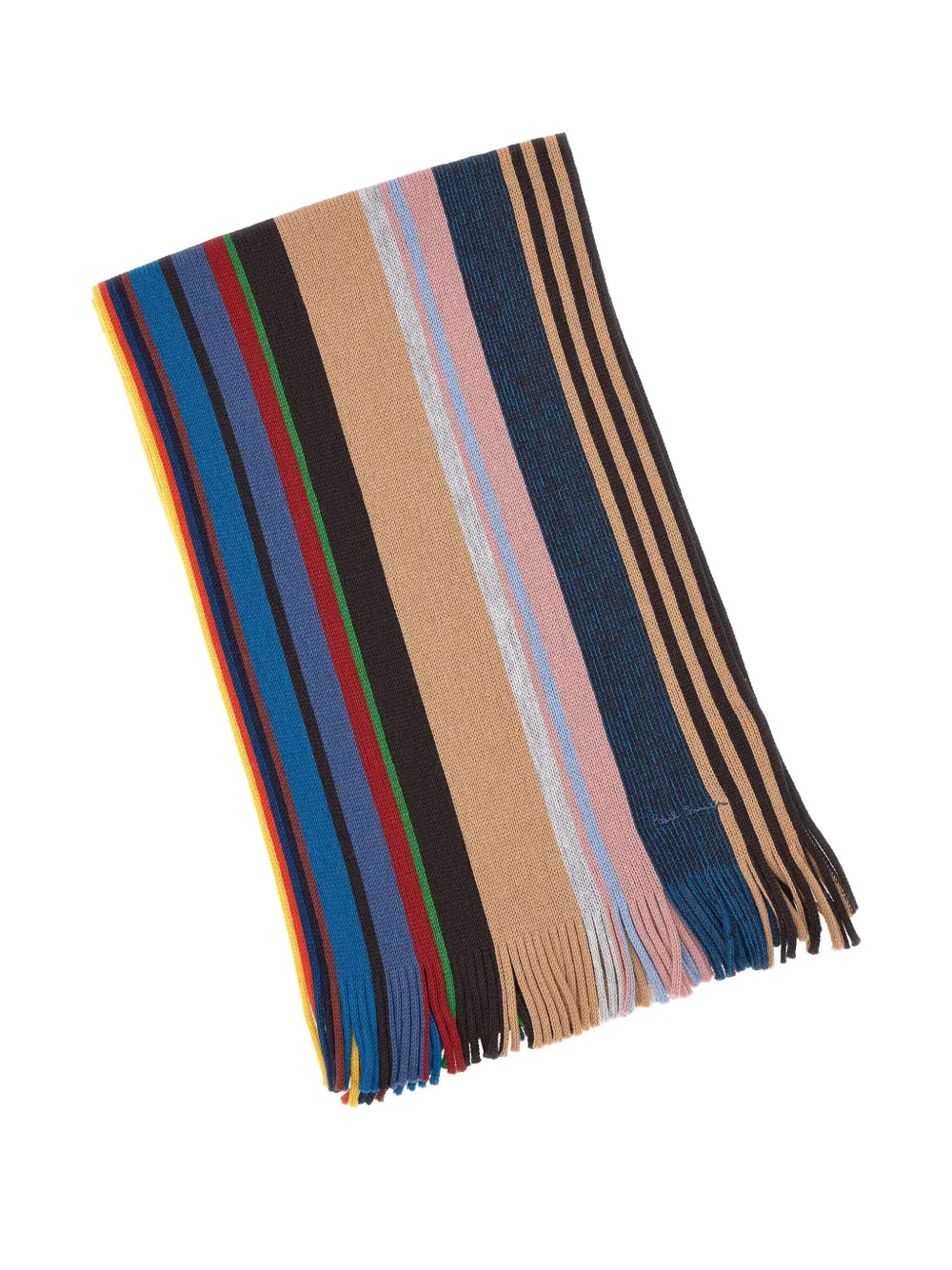Paul Smith twisted striped scarf - Beige