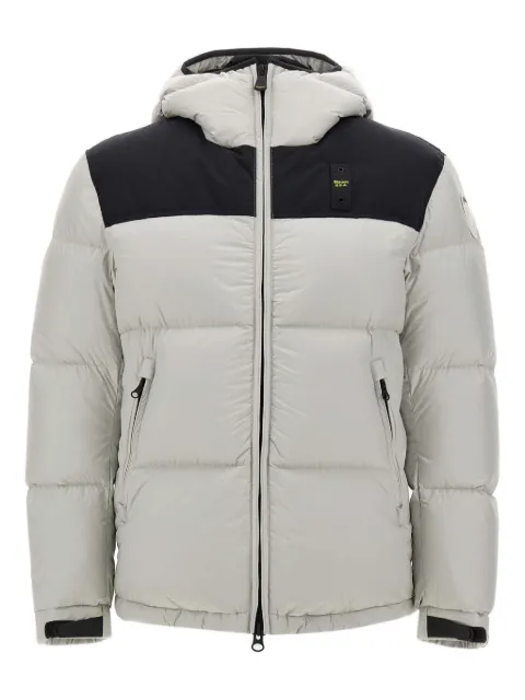 Blauer hooded quilted padded coat