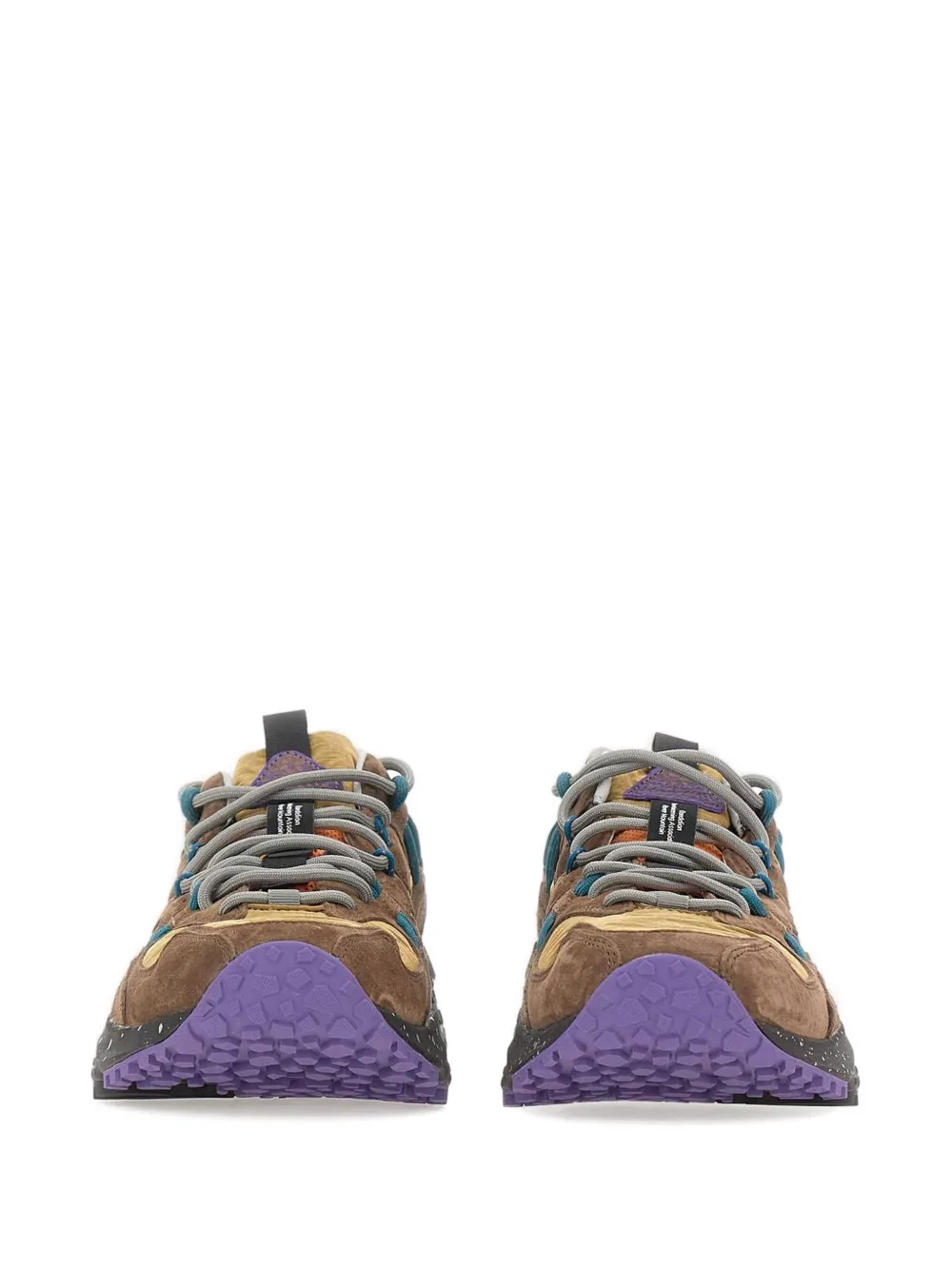 FLOWER MOUNTAIN Yamabushi suède sneakers Bruin