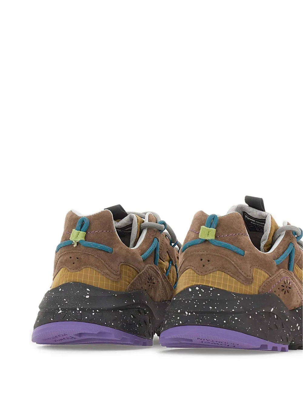 FLOWER MOUNTAIN Yamabushi suède sneakers Bruin