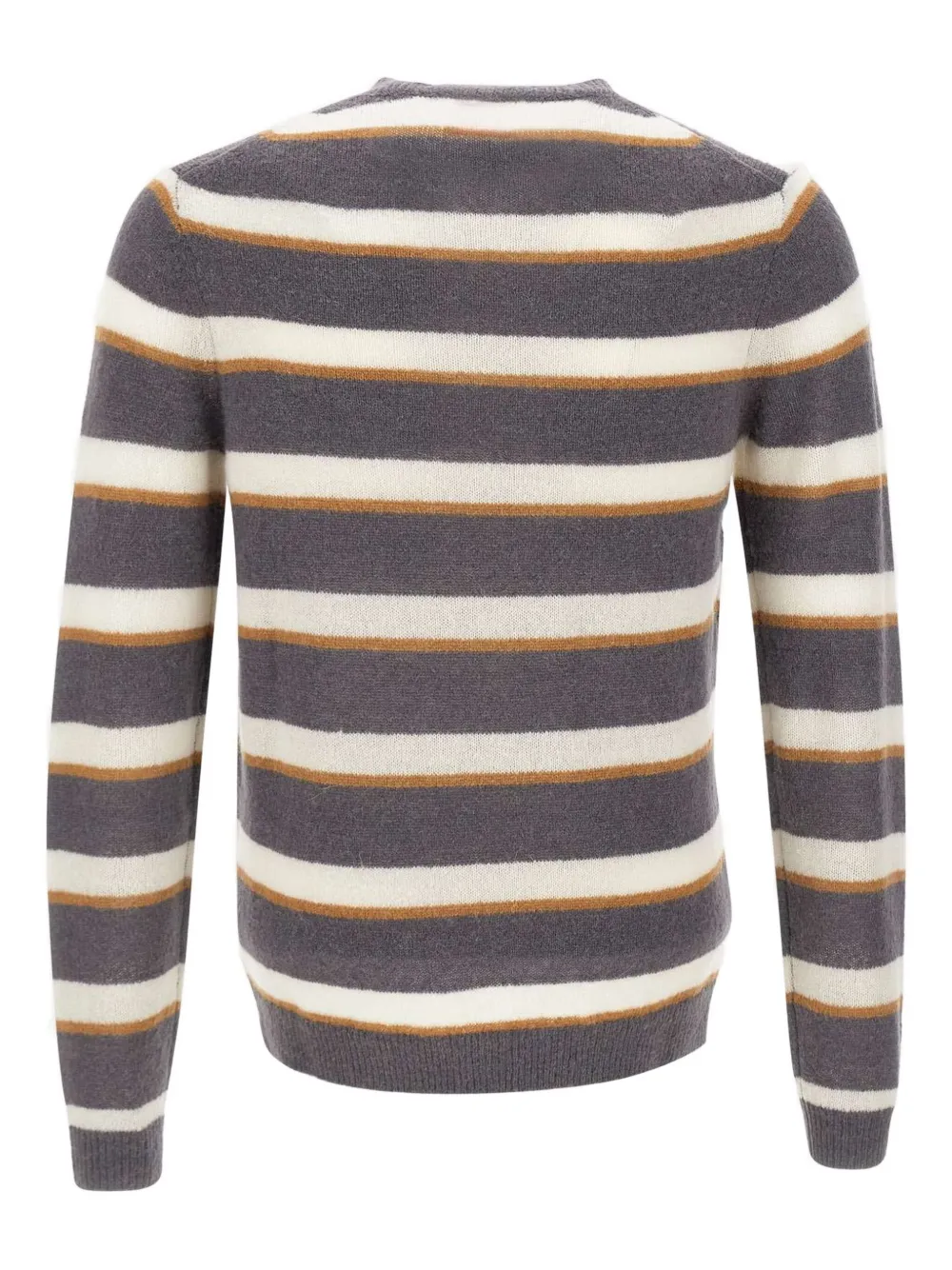 Sun68 striped crew-neck sweater - Grijs