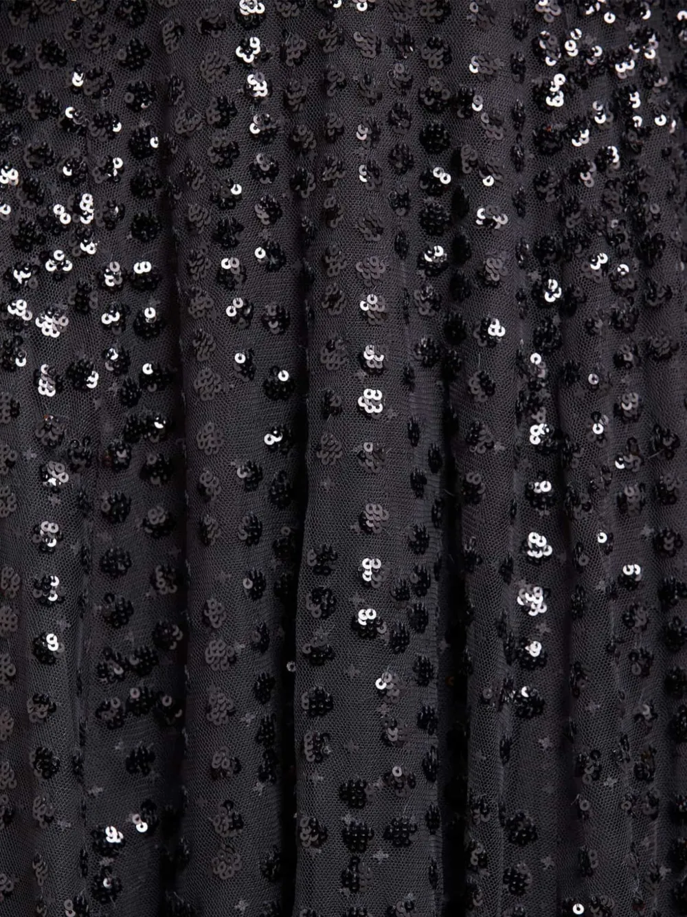 Needle & Thread Raindrop midi-jurk met cape Zwart