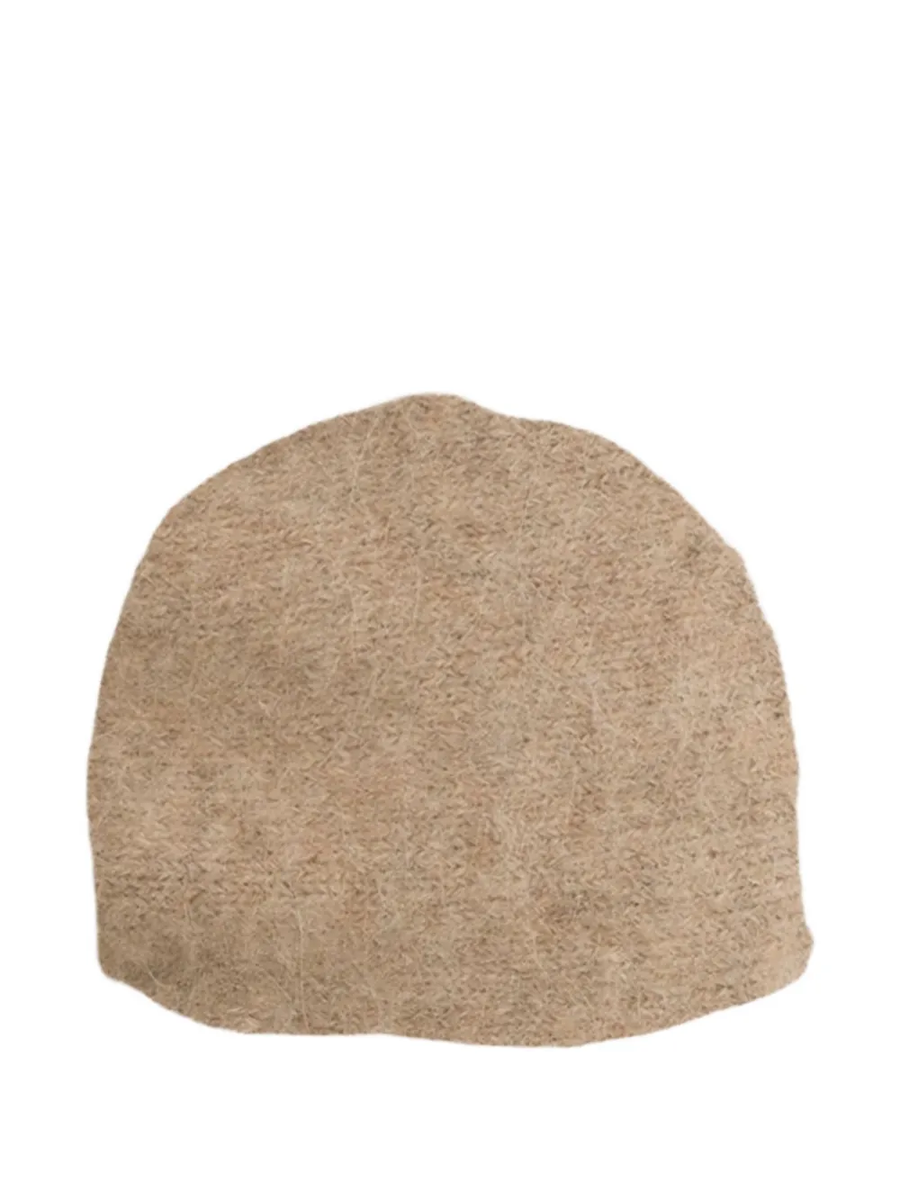 Lauren Manoogian knot-detail beanie hat - Beige