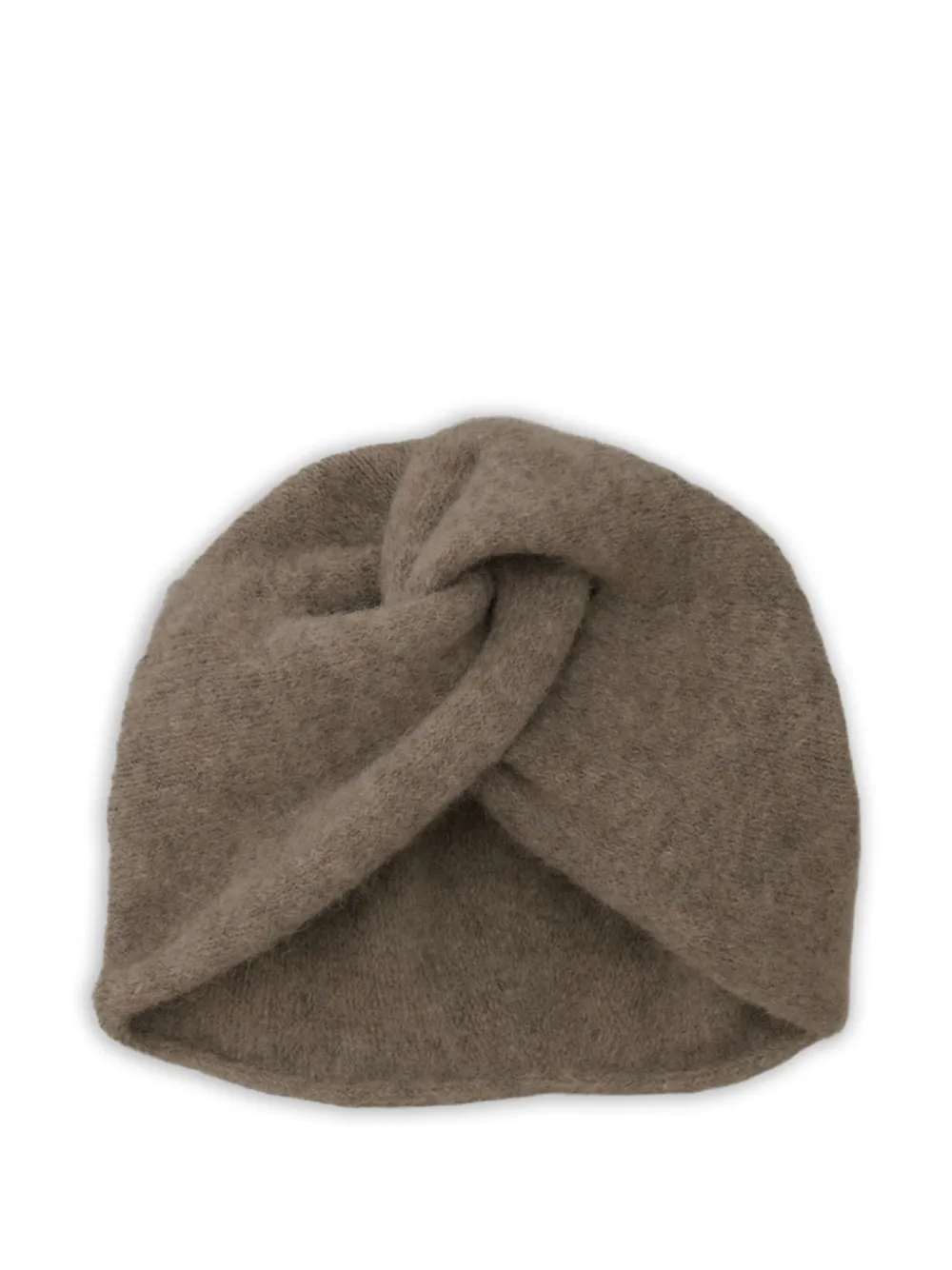 Lauren Manoogian knot-detail beanie hat - Grigio