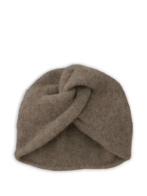 Lauren Manoogian knot-detail beanie hat