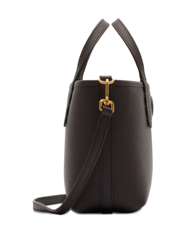 Burberry Bloomsbury リバーシブル チェック ハンドバッグ ミニ
