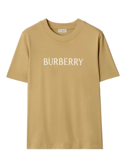Burberry logo cotton T-shirt