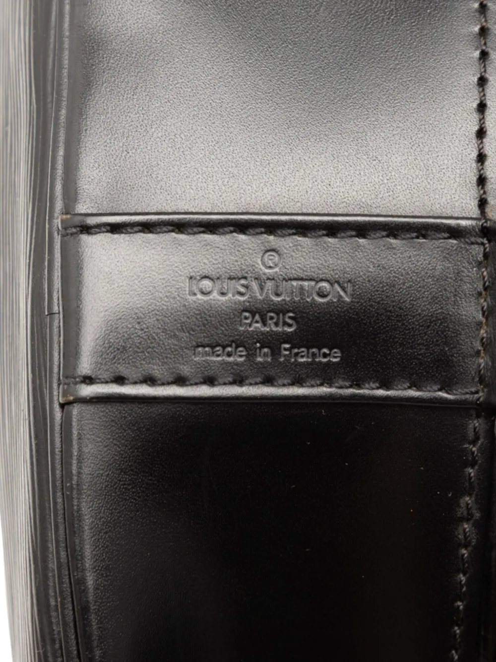 Pre-owned Louis Vuitton 1995 Epi Randonnee Pm Backpack In Black