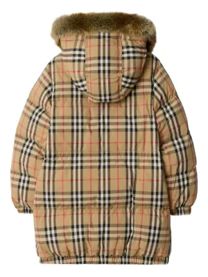 バーバリー　キッズ　ダウンコート Burberry Kids（バーバリー・キッズ）ダウンコート - FARFETCH