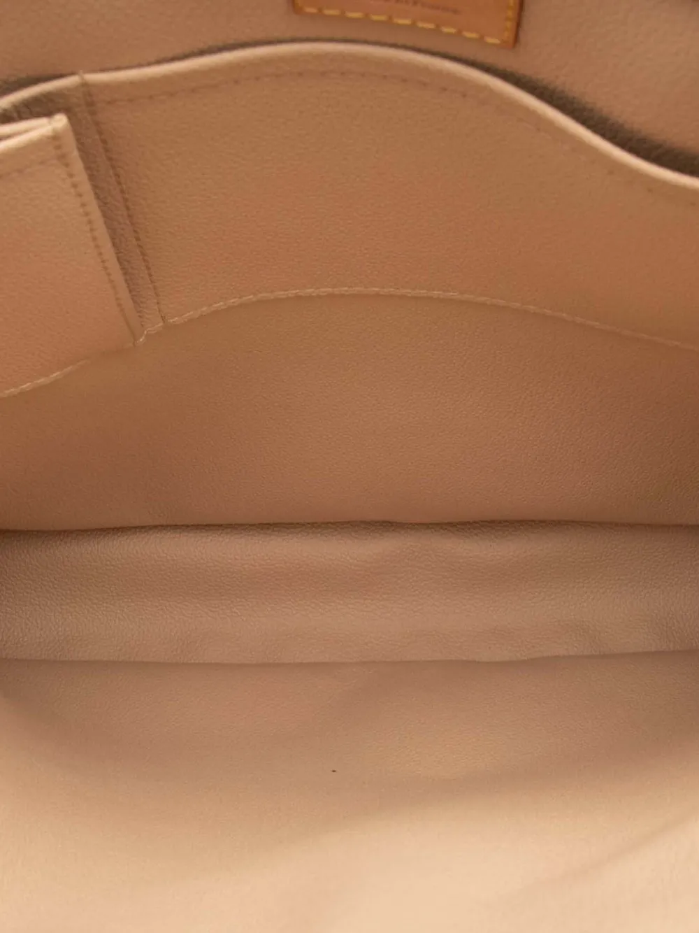 Pre-owned Louis Vuitton 2008 Monogram Sac Plat Tote Bag In Brown