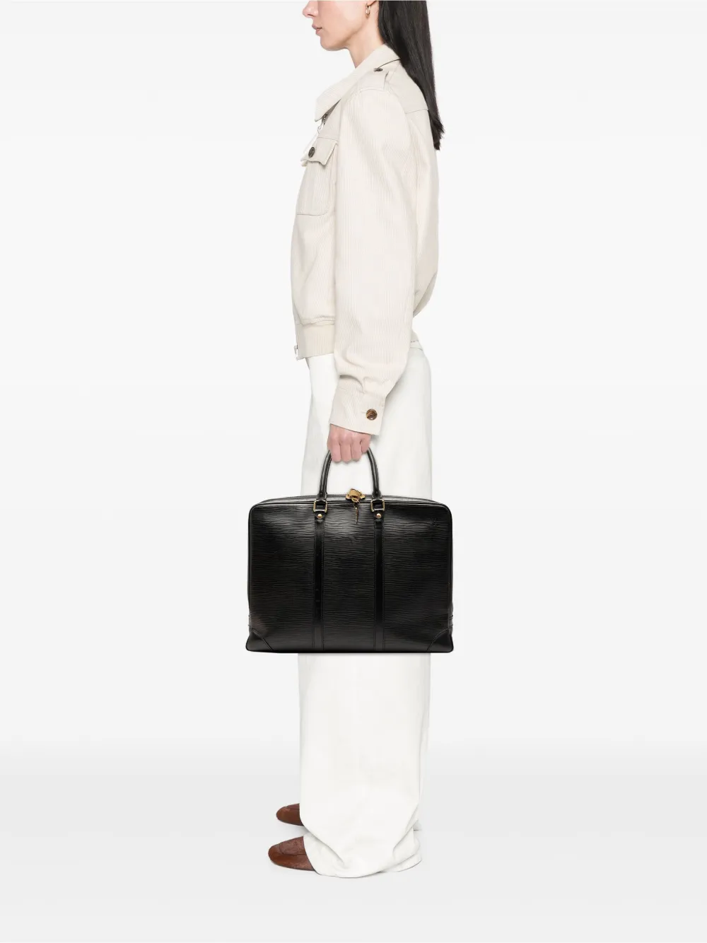 Louis Vuitton Pre-Owned 2005 Epi Porte-Documents Voyage business bag | Pre-Owned | Image 2