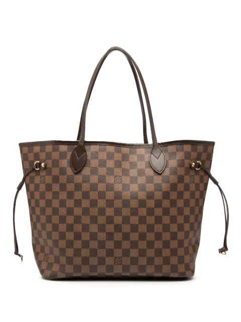 Louis Vuitton Pre-Owned sac à main Damier Ébène Neverfull MM pre-owned (2012)