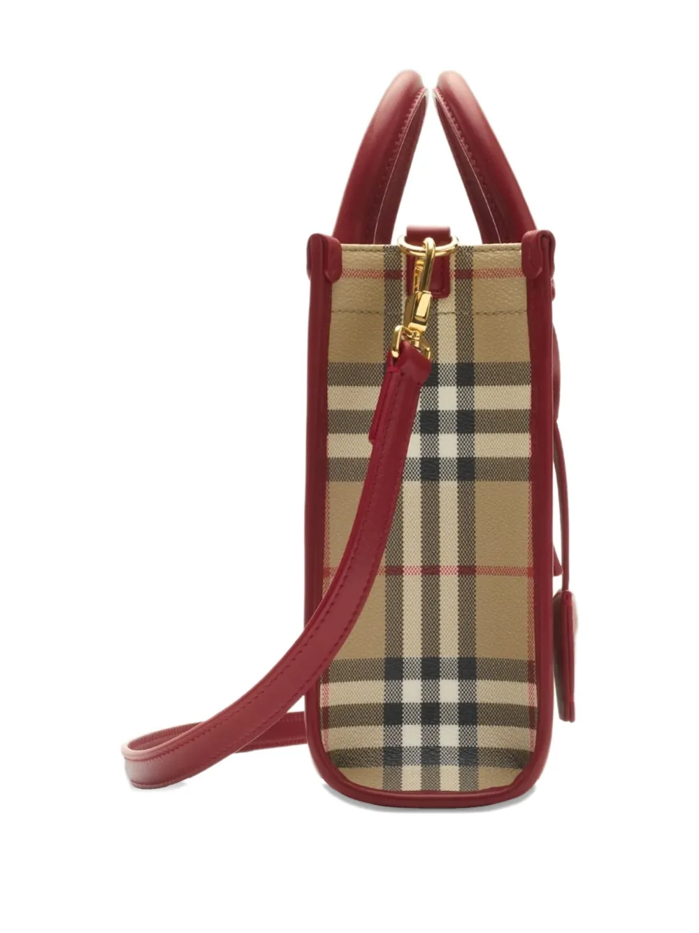 Burberry Press-stud-fastening Tote Bag In Neutral