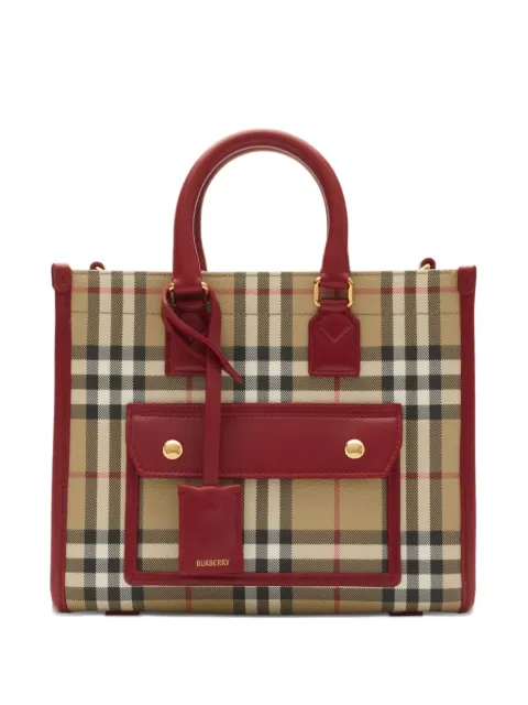 Burberry press-stud-fastening tote bag