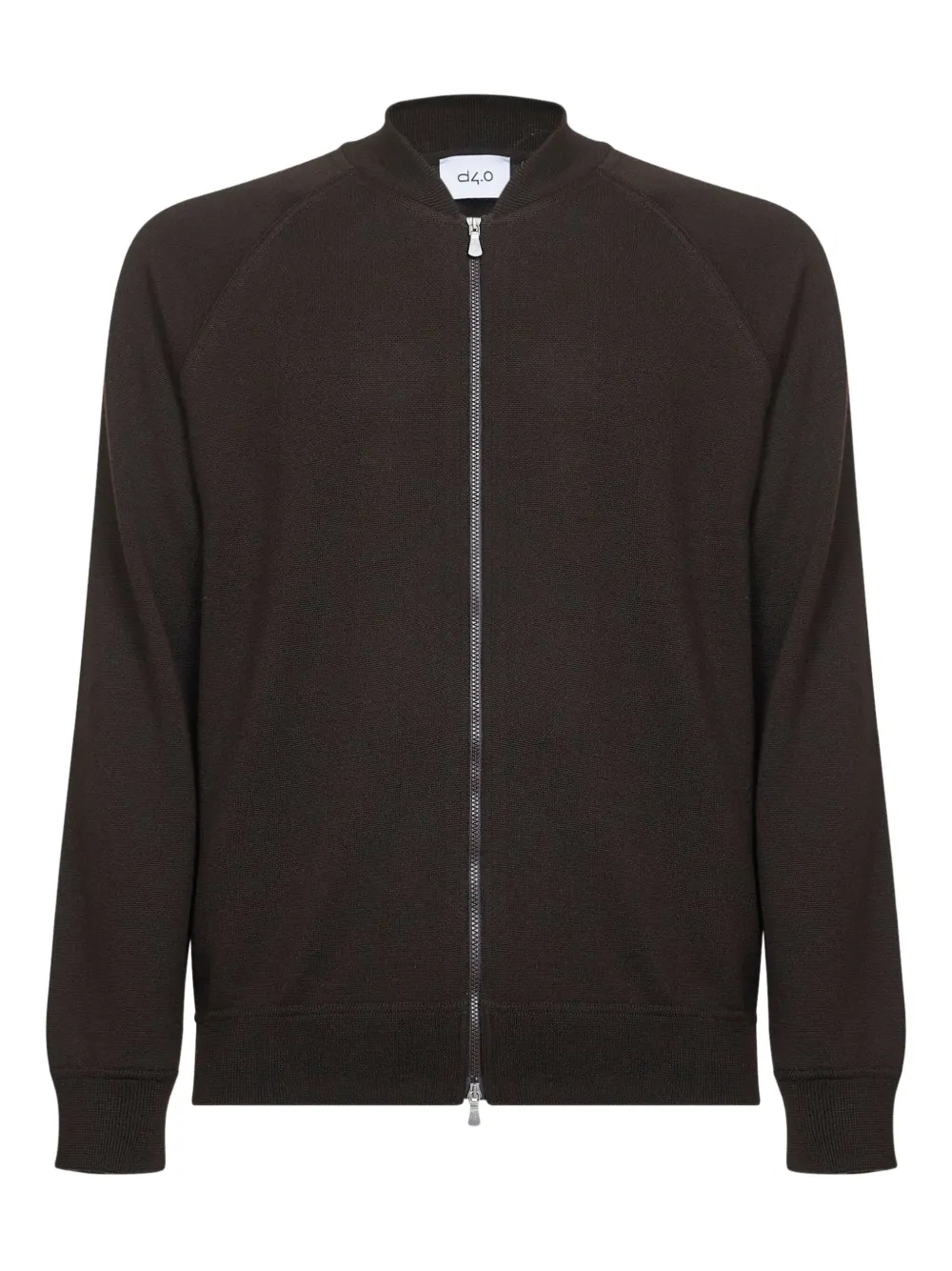 D4.0 raglan-sleeves cardigan | Brown | Image 1