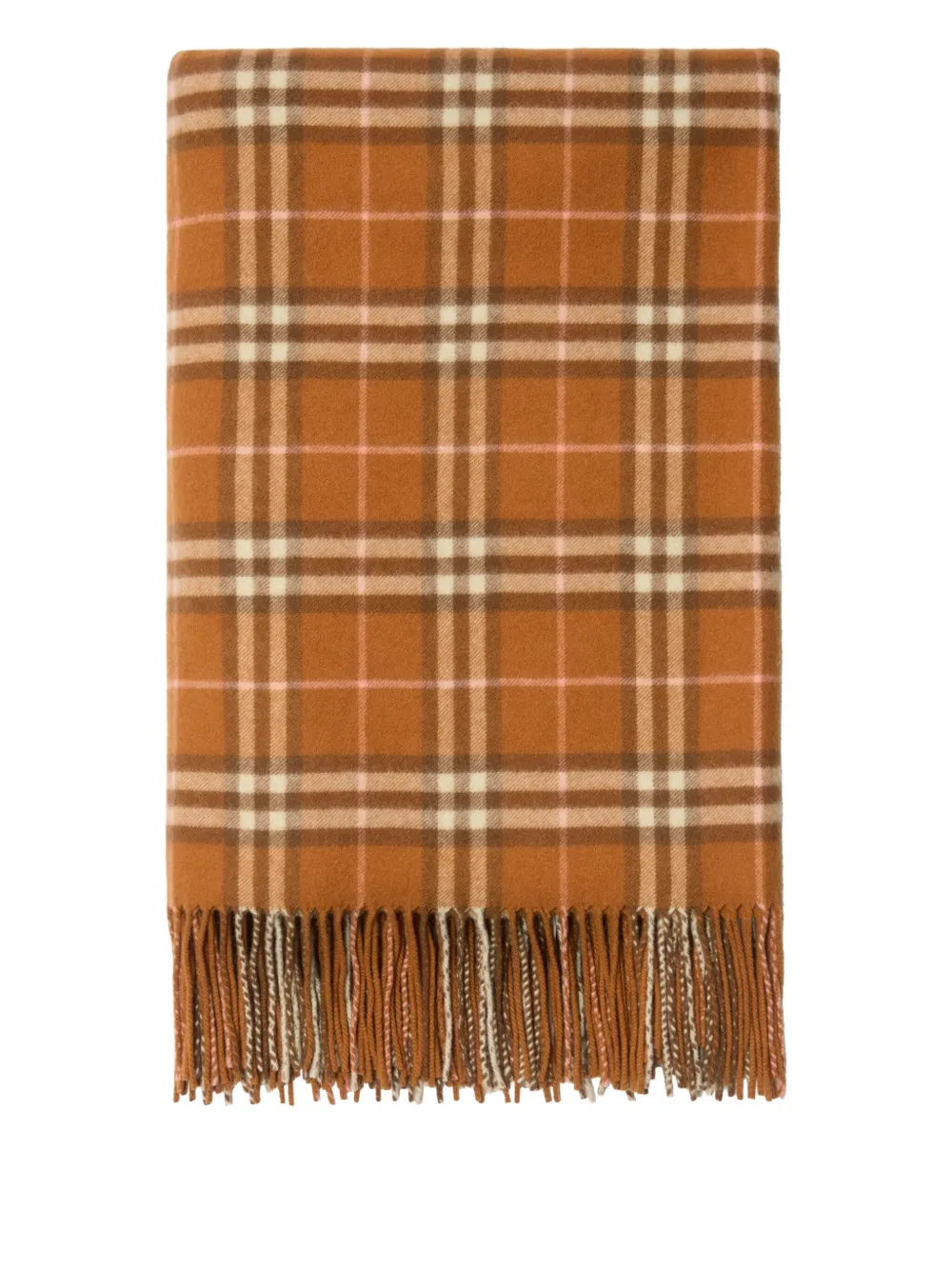 Burberry fringed check cashmere blanket | Decken & Überwürfe | Image 2