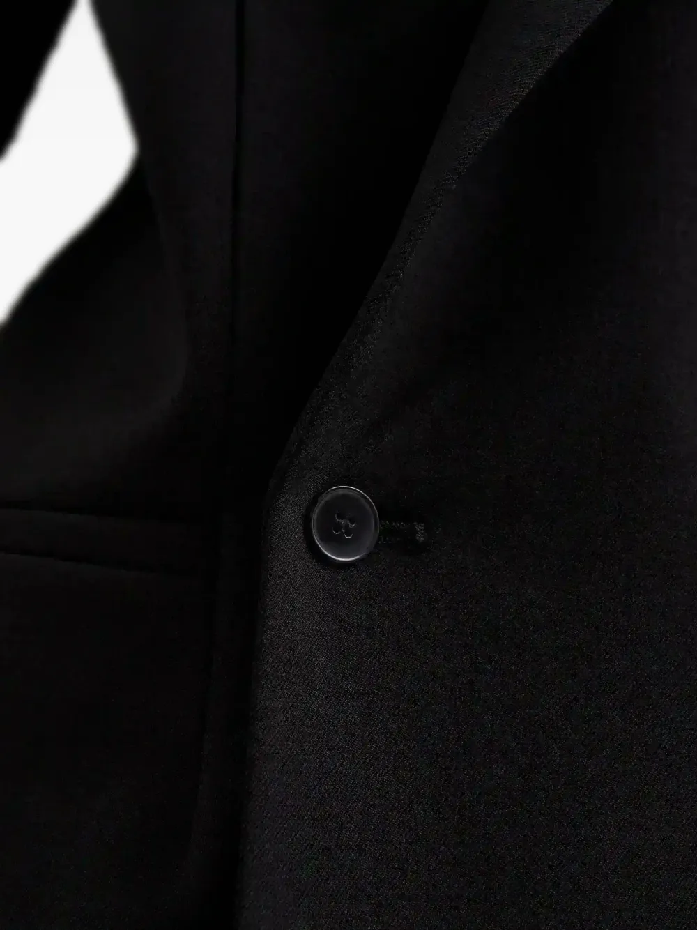 LouLou de Saison Blazer met dubbele rij knopen Zwart