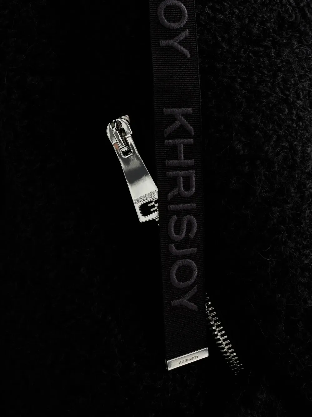Khrisjoy Hooded Zip Gilet In Black