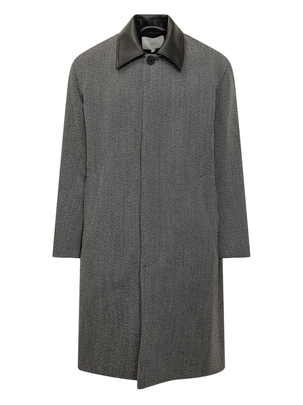 Studio Nicholson peak lapel coat | Grey | Image 1