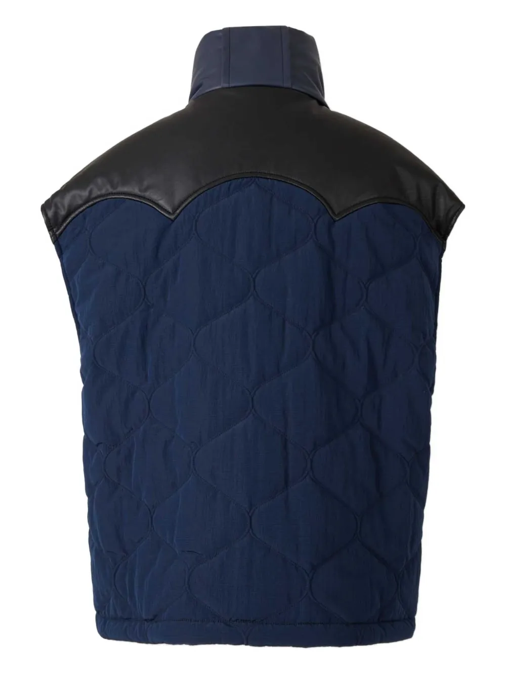 Marbell Kate Padded Gilet In Blue