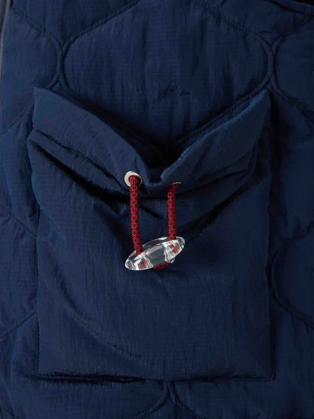 Marbell Kate Padded Gilet In Blue