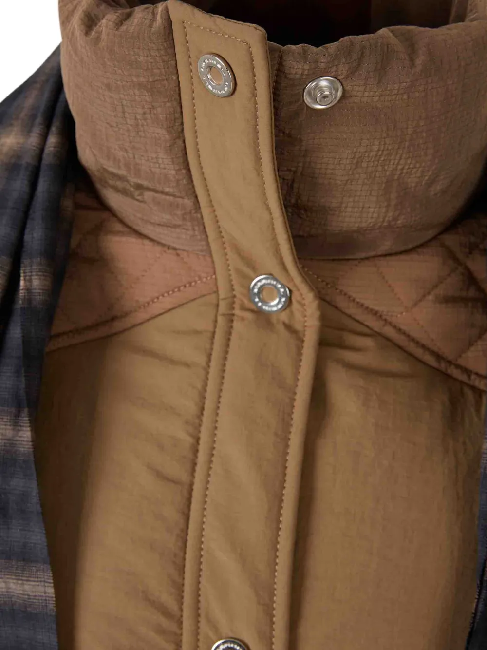 Marbell The Amy Layered Jacket In Brown
