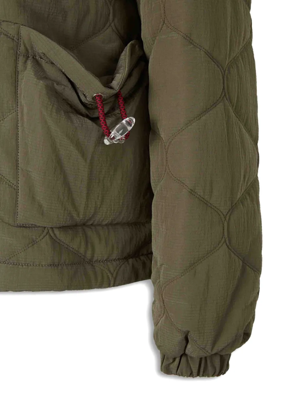 Marbell Kate Puffer Jacket Martini Olive In Green