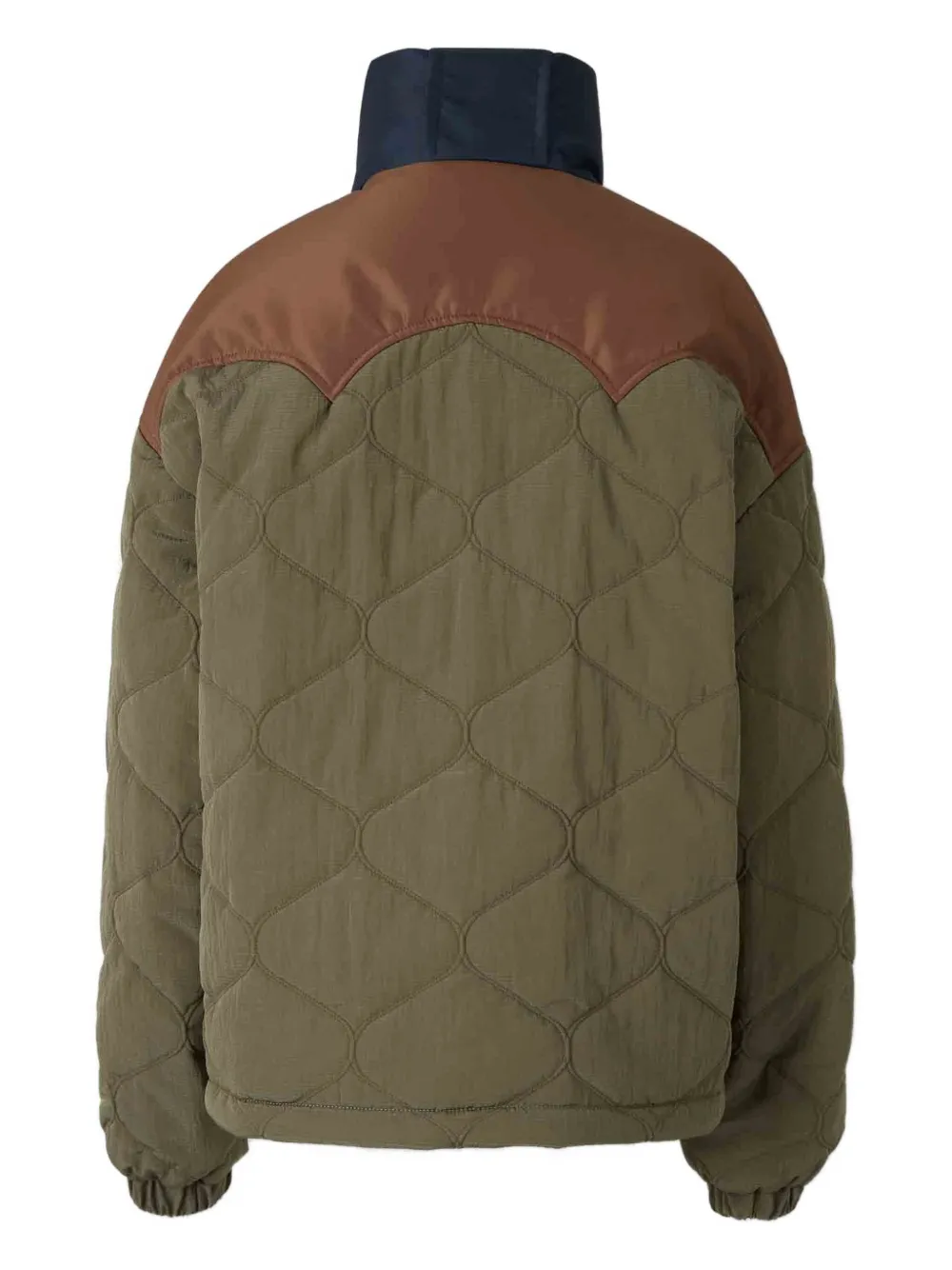 Marbell Kate Puffer Jacket Martini Olive In Green