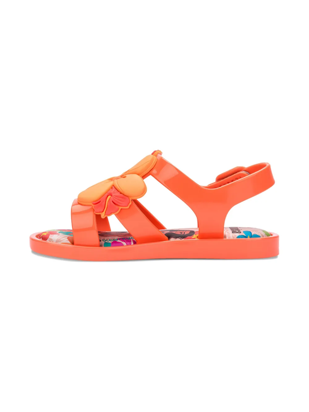 Mini Melissa x Disney Colorland Moana sandalen Oranje