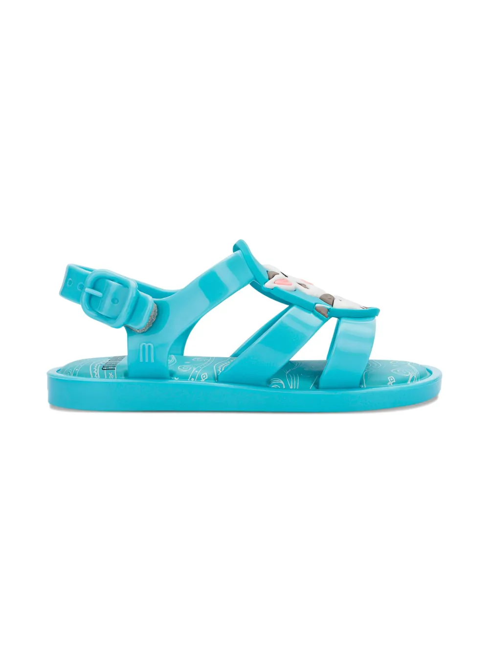 Mini Melissa x Disney Colorland Moana sandalen Blauw