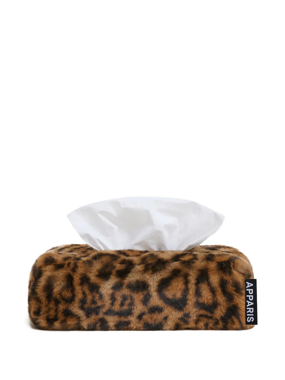 Apparis leopard tissue box cover | Brown | Image 1