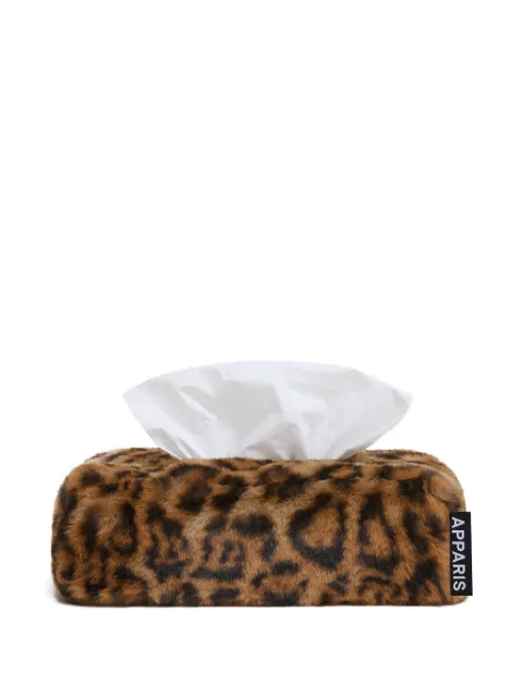 Apparis leopard tissue box cover