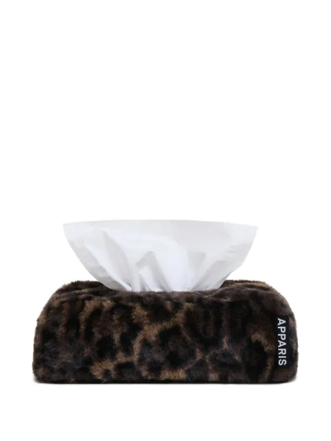 Apparis leopard long tissue box cover
