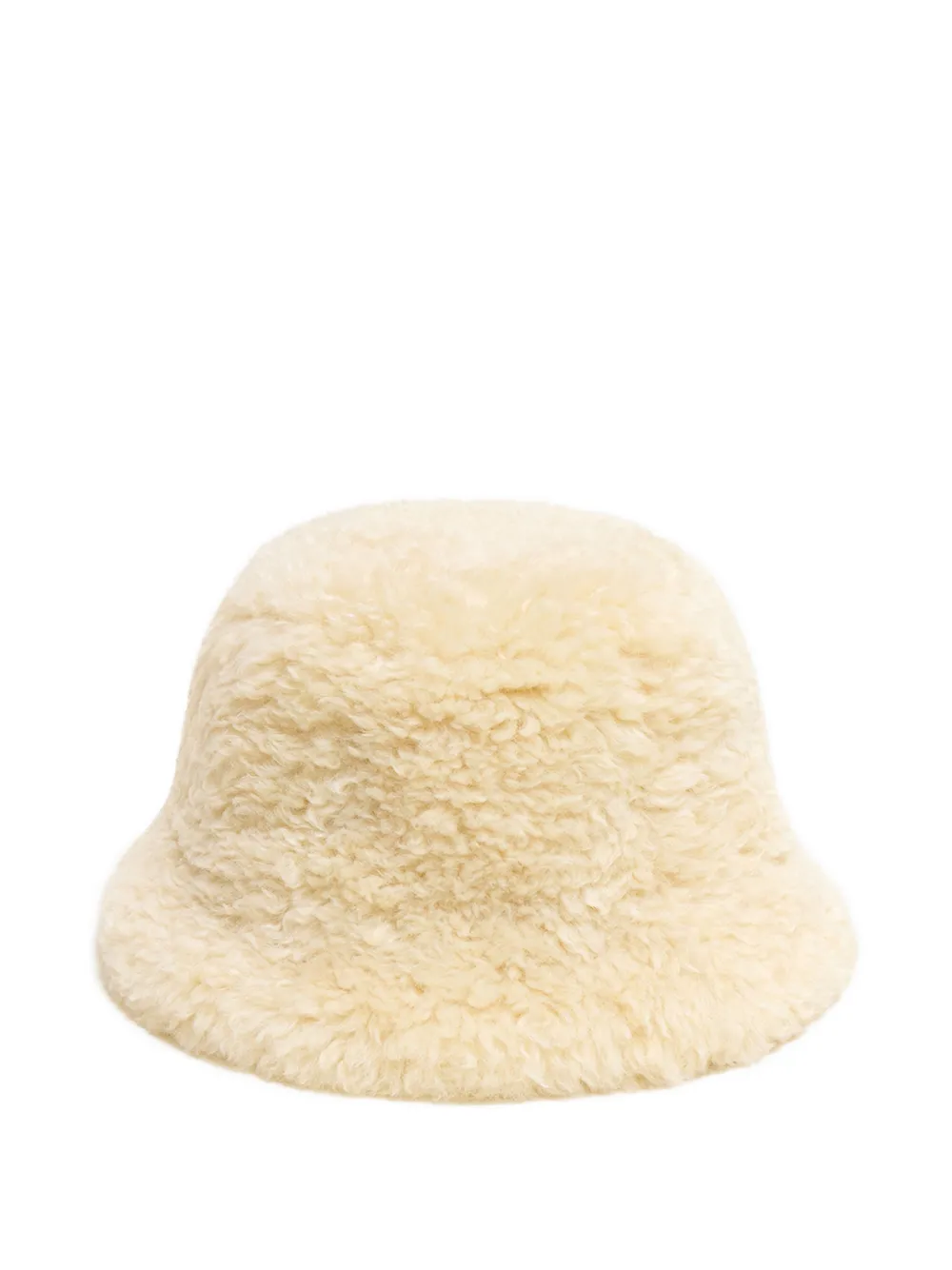 Apparis Amara Bouclette Bucket Hut In Neutral