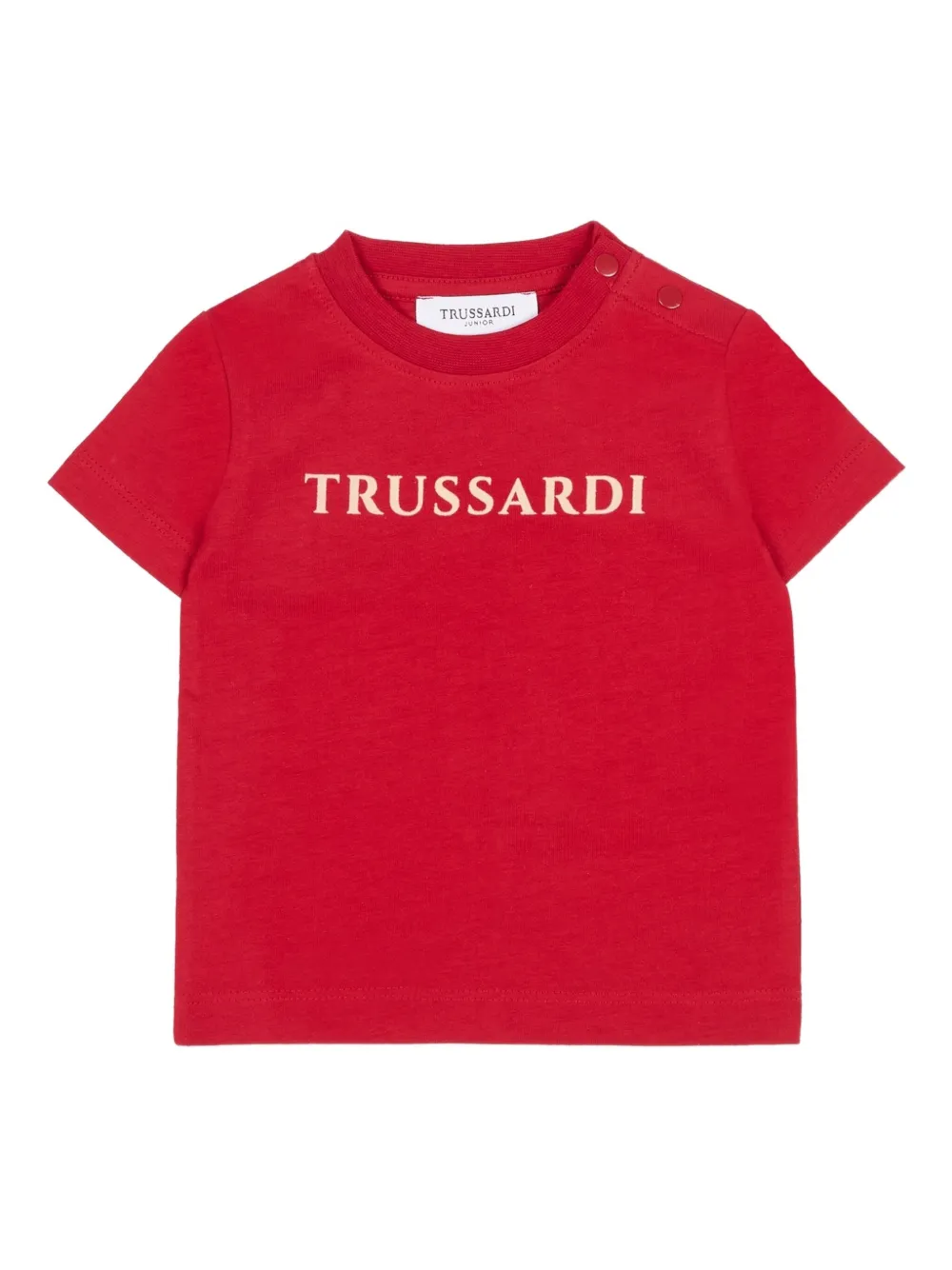 TRUSSARDI JUNIOR short-sleeve T-shirt - Rosso