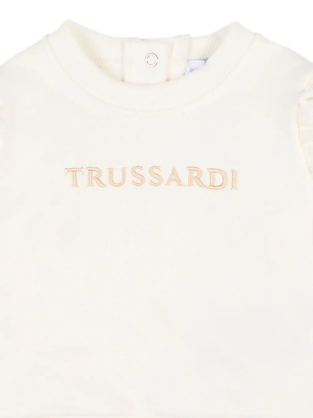 TRUSSARDI JUNIOR Sweater met ronde hals Beige