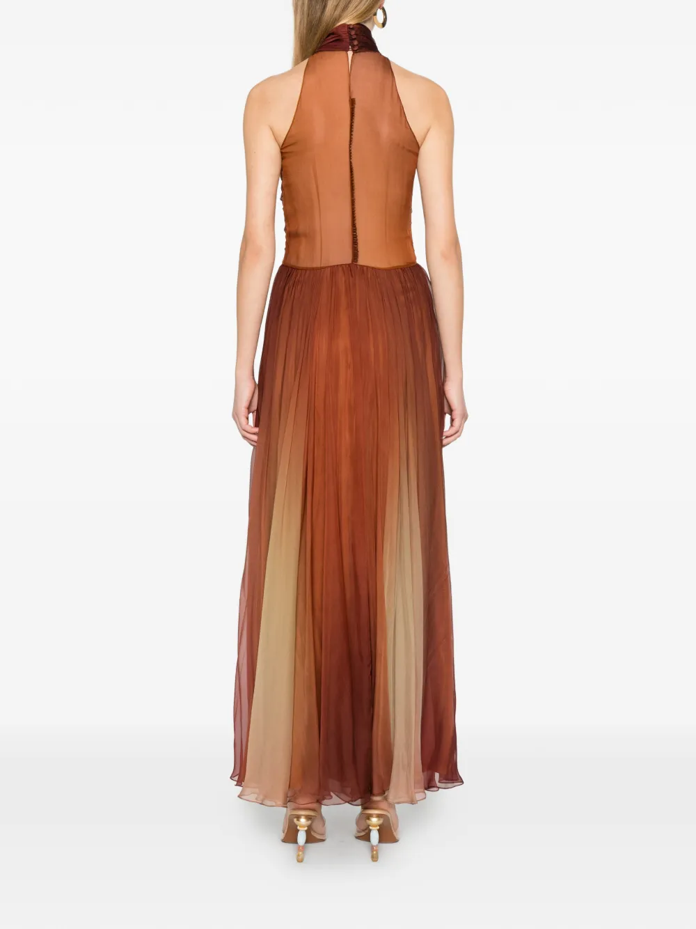 Twilight Mirage Ruched Dress